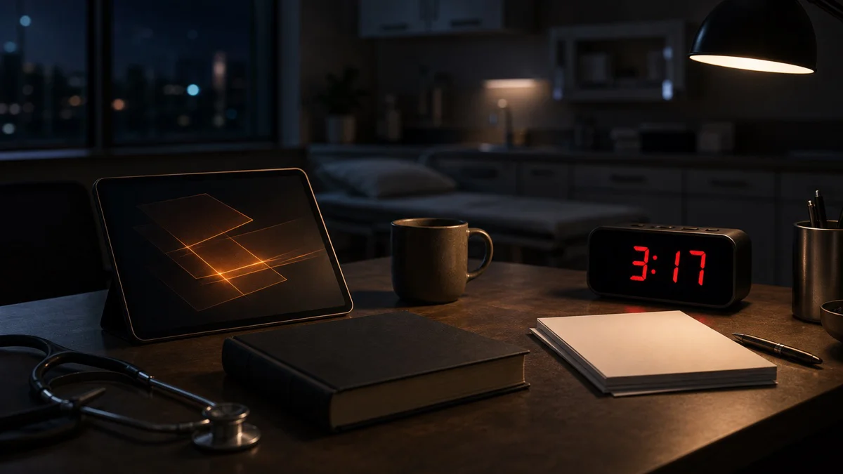 A bedside digital clock showing 3:17am